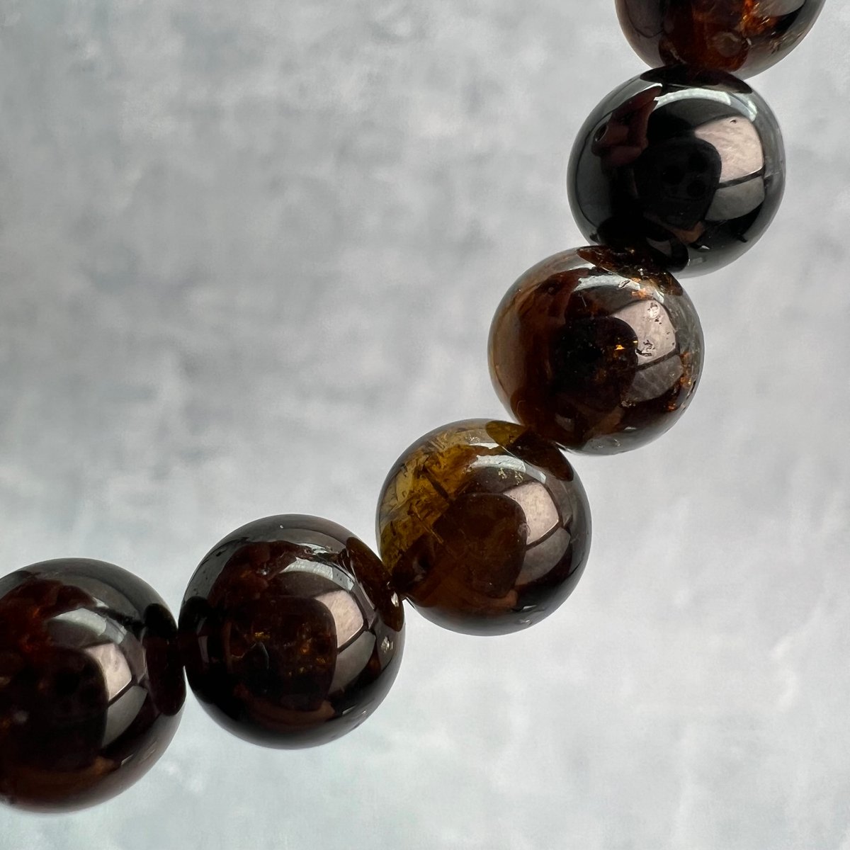 ネパール産🇳🇵ヒマラヤドラバイトトルマリン ブレスレット9mm内径16