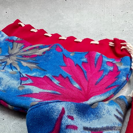 "Thaili" handmade in Nepal🇳🇵A-①〜⑦ "タイリ(巾着袋)"ネパール産ハンドメイド
