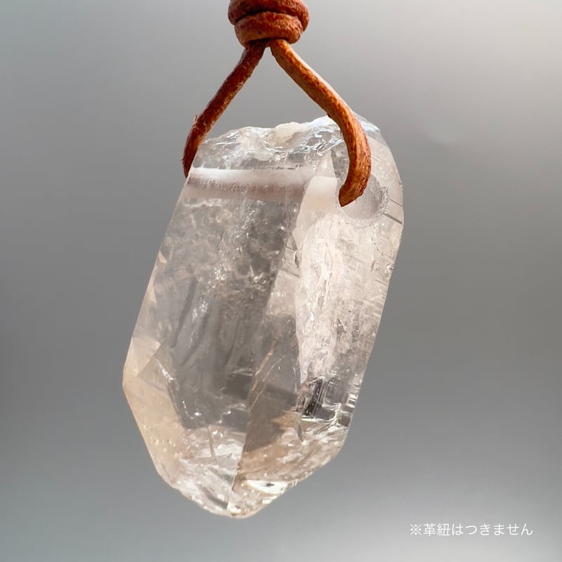 ガネッシュヒマール産水晶ネックレス 浄化アイテム付き