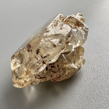 【ガネッシュヒマール産】リモナイト&バイオタイトイン天然ヒマラヤ水晶⑥/Ganesh Himal Limonite&Biotite in Himalayan Quartz