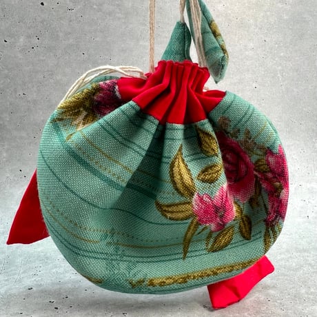 "Thaili" handmade in Nepal🇳🇵A-①〜⑦ "タイリ(巾着袋)"ネパール産ハンドメイド