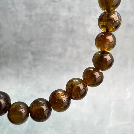 ネパール産🇳🇵ヒマラヤドラバイトトルマリン ブレスレット6mm内径14/Nepal Himalayan dravite tourmaline Bracelet
