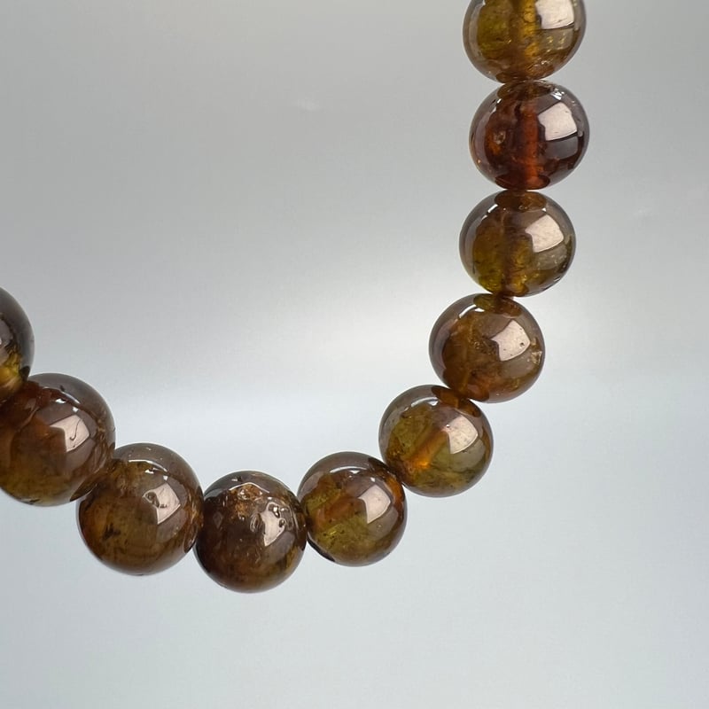 デザインブレスレット】ネパール産ヒマラヤドラバイトトルマリン/Nepal