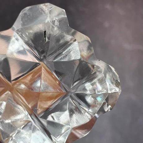 ②/Manihar Himalayan Quartz "Pyramid Cube"
