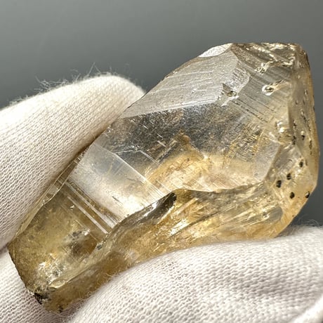 【ガネッシュヒマール産】リモナイトイン天然ヒマラヤ水晶 ① Ganesh Himal Limonite in Himalayan Quartz