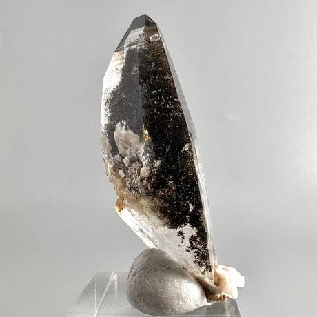 【ガネッシュヒマール産】クローライトイン天然ヒマラヤ水晶ミニポイント"YY"/Ganesh Himal Chlorite in Himalayan Quartz mini Point