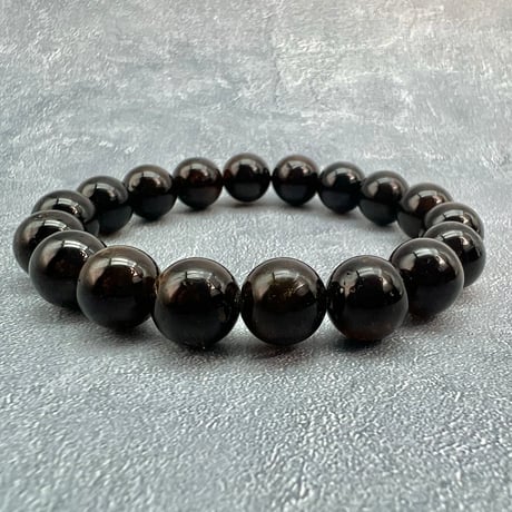 ネパール産🇳🇵ヒマラヤドラバイトトルマリン ブレスレット10mm内径15.5/Nepal Himalayan dravite tourmaline Bracelet