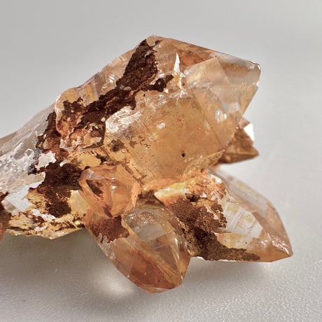【ガネッシュヒマール産】リモナイトイン天然ヒマラヤ水晶/Ganesh Himal Limonite in Himalayan Quartz