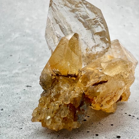 【ガネッシュヒマール産】リモナイトイン天然ヒマラヤ水晶/Ganesh Himal Limonite Himalayan Quartz