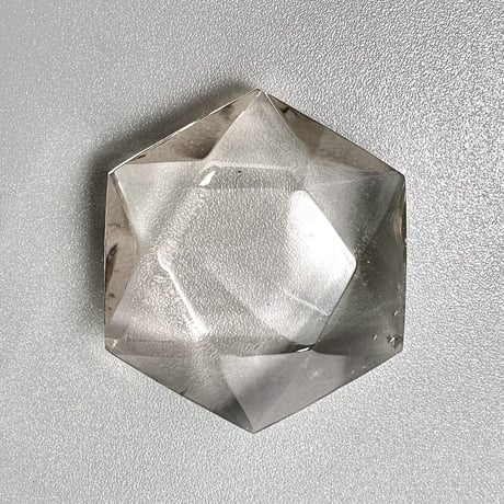 ガウリシャンカール産ヒマラヤスモーキークォーツ"ヘキサゴン六芒星" ルース8️⃣/Gaurishankar Himalayan Smoky Quartz Hexagon×Hexagram