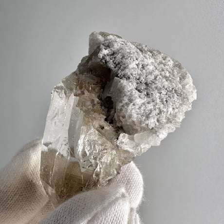 【ガネッシュヒマール産】リモナイトイン天然ヒマラヤ水晶 ポイント"PP"/Ganesh Himal Limonite in Himalayan Quartz Point