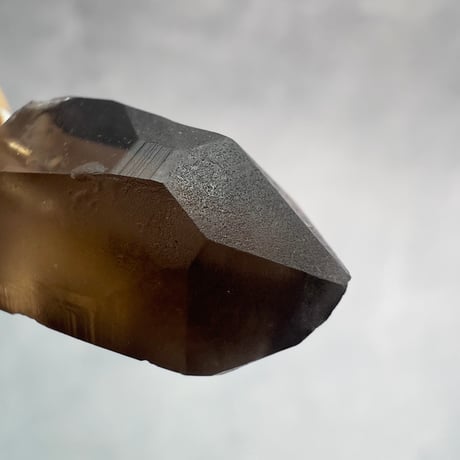 【ガウリシャンカール産】天然ヒマラヤスモーキークォーツ バチカン付きペンダントトップ③/Gaurishankar Himalayan Smoky Silver925 pendant top