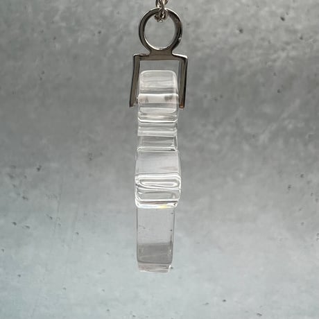 【ガネッシュヒマール産】天然ヒマラヤ水晶クロスペンダントトップ⑨/Ganesh Himal Himalayan Quartz Cross Pendant Top