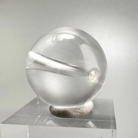 カイラス産"手磨き"天然ヒマラヤ水晶ビーズ② Kailash Himalayan Quartz beads