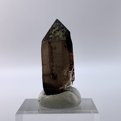 ガウリシャンカール産天然ヒマラヤスモーキークォーツポイント/GauriShankar Himalayan Smoky Quartz Point