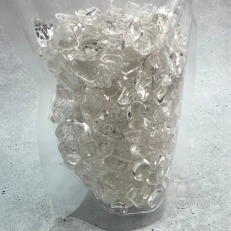 【 ガネッシュヒマール産】天然ヒマラヤ水晶ハイグレードさざれ石(200g)/Ganesh himal Top Grade Himalayan Quartz Stone heads Chips