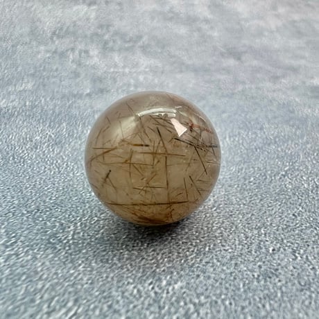 【ガネッシュヒマール産】アクチノライトイン天然ヒマラヤ水晶ビーズ①/Ganesh Himal Actinolite in Himalayan Quartz beads