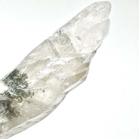 【ガネッシュヒマール産】クローライト&アクチノライトイン天然ヒマラヤ水晶/GaneshHimal Chlorite&Actinolite in Himalayan Quartz