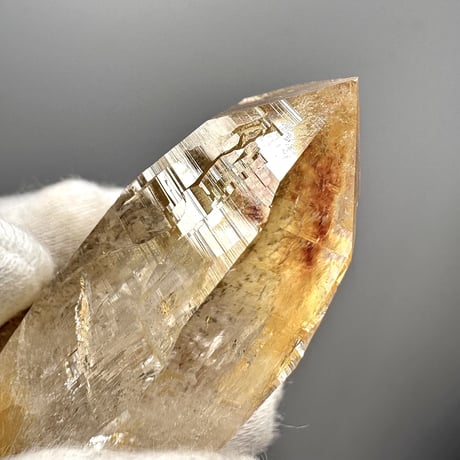 【ガネッシュヒマール産】リモナイトイン天然ヒマラヤ水晶④/Ganesh Himal Limonite in Himalayan Quartz