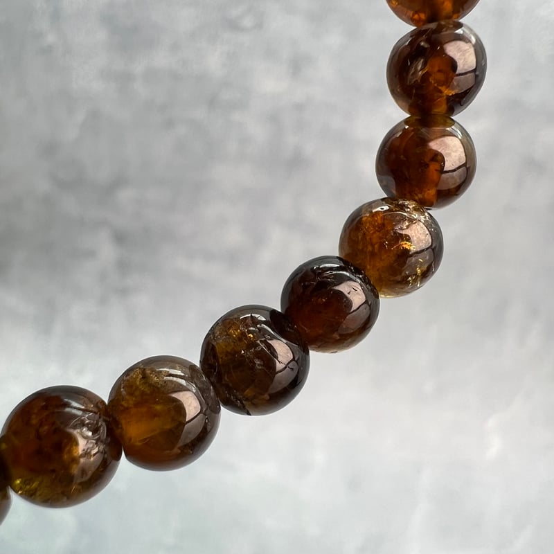 ネパール産🇳🇵ヒマラヤドラバイトトルマリン ブレスレット6mm内径14