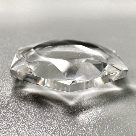 【ガネッシュヒマール】天然ヒマラヤ水晶  "ヘキサゴン六芒星" ルース⑧/Ganesh Himal Himalayan Quartz Hexagon×Hexagram Loose