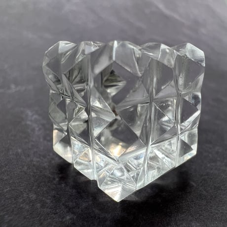 【マニハール産】 天然ヒマラヤ水晶"ピラミッドキューブ"⑤/Manihar Himalayan Quartz "Pyramid Cube"