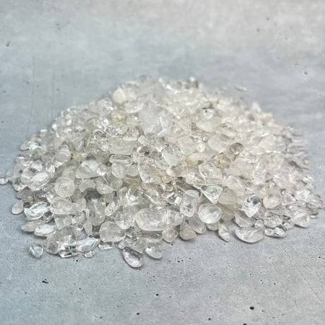 【 カイラス産天然ヒマラヤ水晶 】さざれ石(400g)/Kailash Himalayan  Quartz Stone Chips