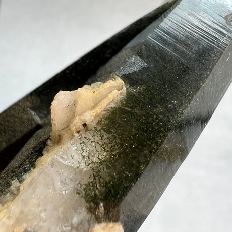 【ガネッシュヒマール産】クローライトイン天然ヒマラヤ水晶/Ganesh Himal Chlorite in Himalayan Quartz