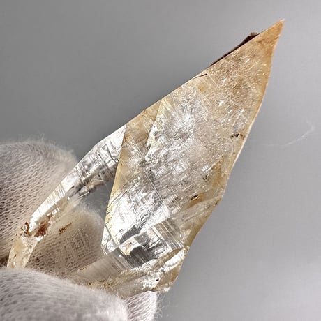 【ガネッシュヒマール産】リモナイトイン天然ヒマラヤ水晶 ④/Ganesh Himal Limonite in Himalayan Quartz