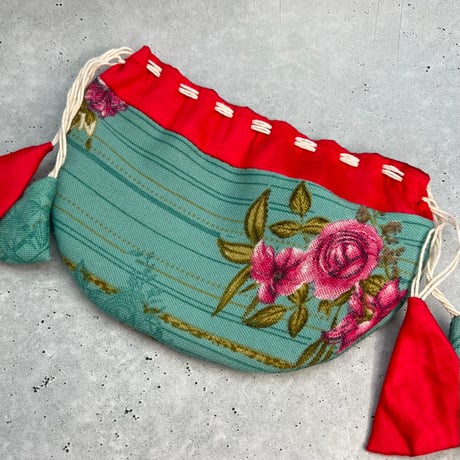"Thaili" handmade in Nepal🇳🇵A-①〜⑦ "タイリ(巾着袋)"ネパール産ハンドメイド