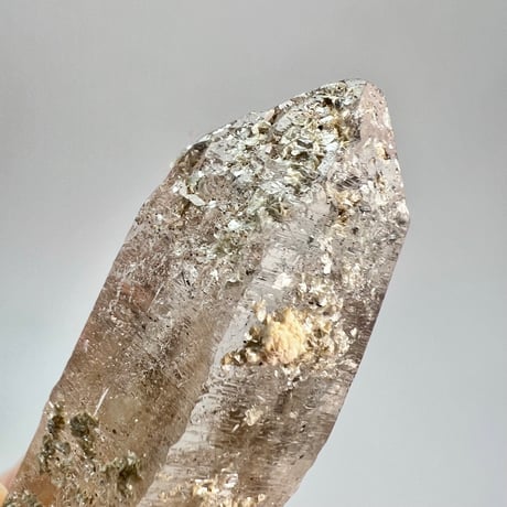 【ガネッシュヒマール産】マイカイン天然ヒマラヤ水晶/Ganesh Himal Himalayan Quartz