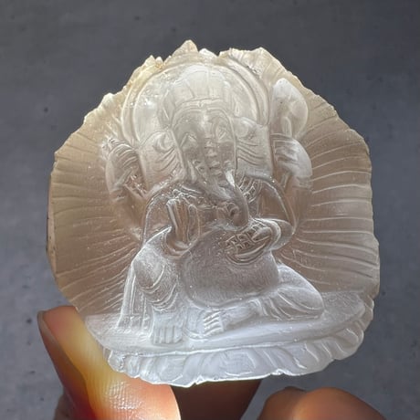【ガウリシャンカール産】天然ヒマラヤスモーキークォーツ "ガネーシャ"/Gaurishankar HimalayanSmoky "Ganesha"