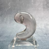 【ガウリシャンカール産】天然ヒマラヤスモーキークォーツ"手磨き加工"勾玉ビーズ③/Gaurishankar Himalayan Smoky Quartz Magatama Beads
