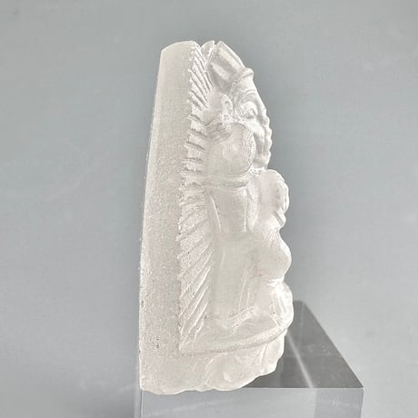 【ガネッシュヒマール産】天然ヒマラヤ水晶 "ガネーシャ様"仏像/Ganesh himal  Himalayan Quartz   "Ganesha"