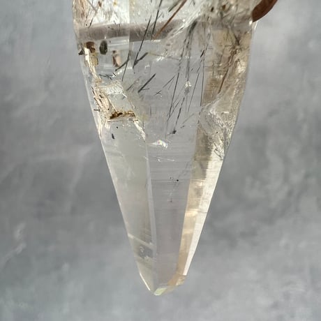 【ガネッシュヒマール産】天然ヒマラヤ水晶ペンダント⑥/GaneshHimal Natural Himalayan Quartz Pendant