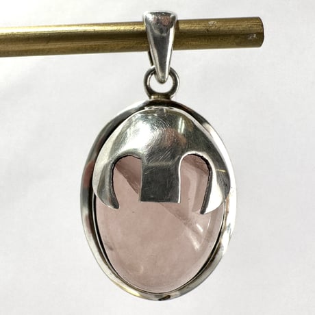マダガスカル産ローズクォーツペンダントトップ2️⃣ (シルバー925)/Rosequartz Pendant Top