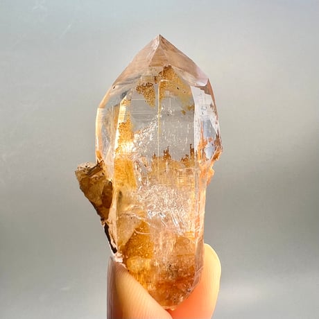 【ガネッシュヒマール産】リモナイトイン天然ヒマラヤ水晶 /Ganesh Himal Limonite in Himalayan Quartz