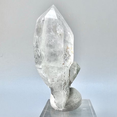 【マナスル産】クローライトイン天然ヒマラヤ水晶ポイント/Manaslu Chlorite in Himalayan Quartz Point