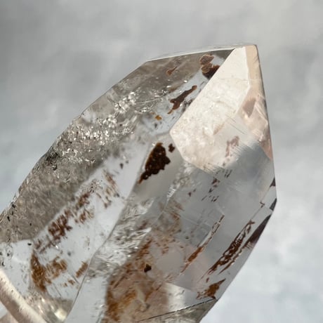 【ガネッシュヒマール産】天然ヒマラヤ水晶ペンダント(ポリッシュ面有)❹/GaneshHimal Natural Himalayan Quartz Pendant