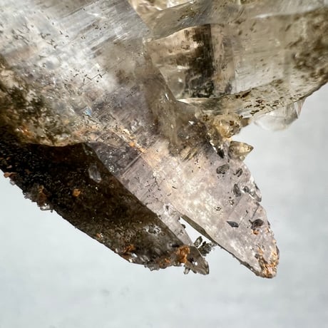 【ガネッシュヒマール産】クローライトイン天然ヒマラヤ水晶/Ganesh Himal Chlorite in Himalayan Quartz