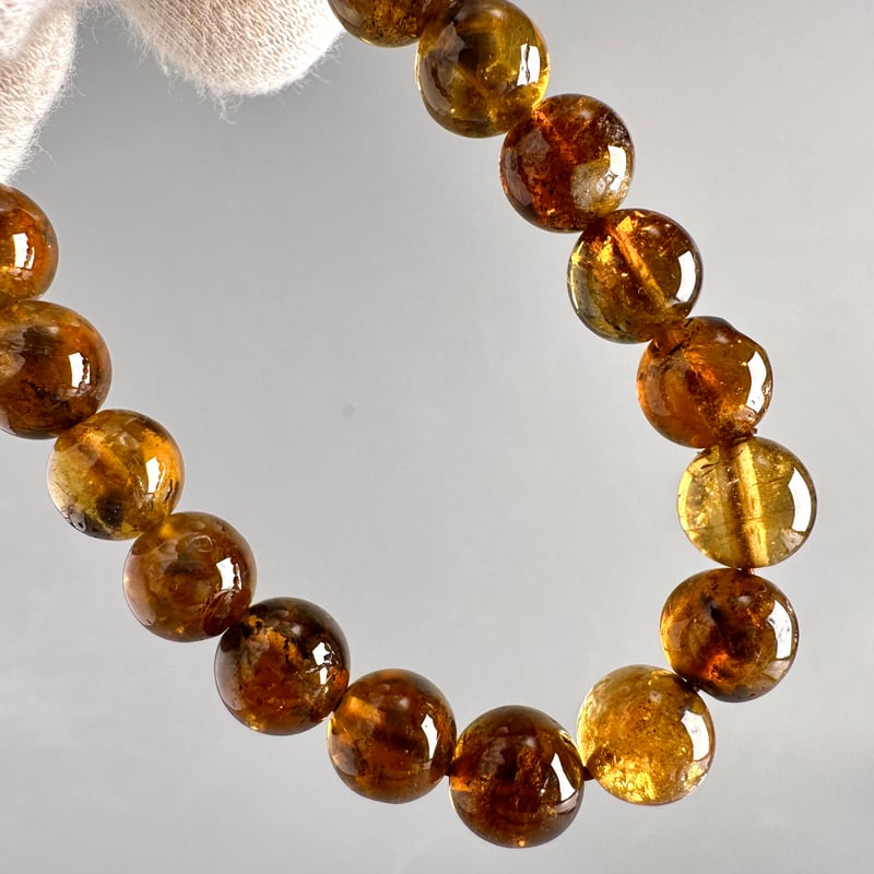 ネパール産🇳🇵ハニートルマリンブレスレット/Nepal Honey Tourmaline