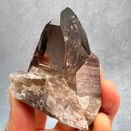 【ガウリシャンカール産】天然ヒマラヤスモーキークォーツ/GauriShankar Himalayan Smoky Quartz