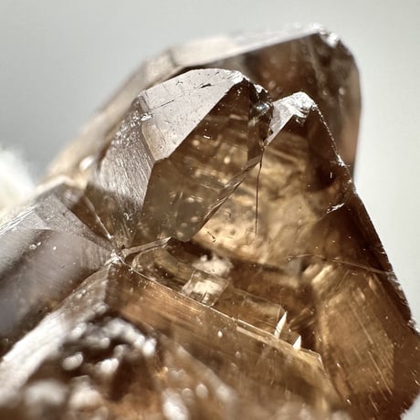 ガウリシャンカール産天然ヒマラヤスモーキークォーツミニクラスター/GauriShankar Himalayan Smoky Quartz