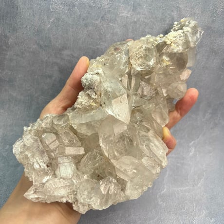 【ガネッシュヒマール産】天然ヒマラヤ水晶クラスターB/Ganesh Himal Himalayan Quartz Cluster
