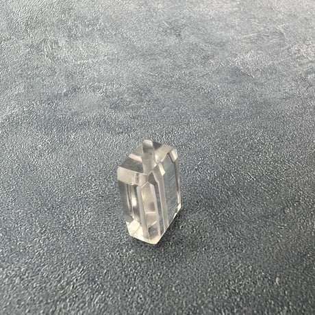 【ガネッシュヒマール産】天然ヒマラヤ水晶"手磨き加工"スクエアビーズ⑥/Ganesh Himal  Himalayan Quartz Square Beads