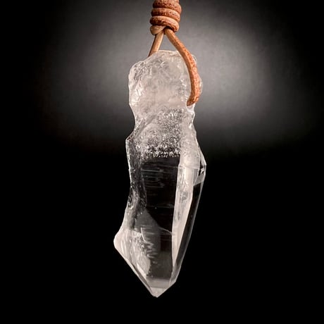 【アンナプルナ産】天然ヒマラヤ水晶ペンダント⑤/Annapurna Himalayan Quartz Pendant