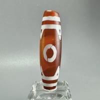 天珠 （めのう）/ カーネリアン ③ Dzi Beads Carnelian
