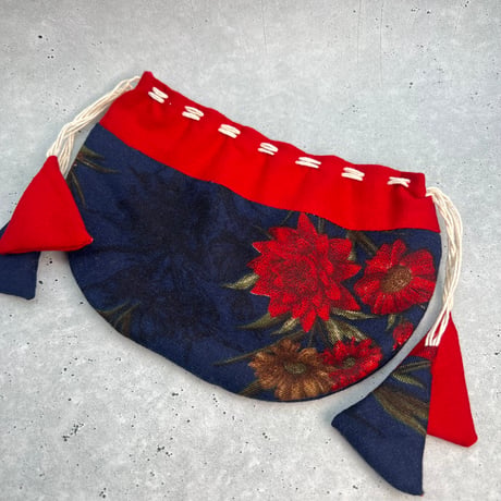 "Thaili" handmade in Nepal🇳🇵B-①〜⑦ "タイリ(巾着袋)"ネパール産ハンドメイド