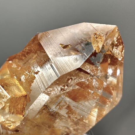 【ガネッシュヒマール産】リモナイトイン天然ヒマラヤ水晶⑧/Ganesh Himal Limonite in Himalayan Quartz