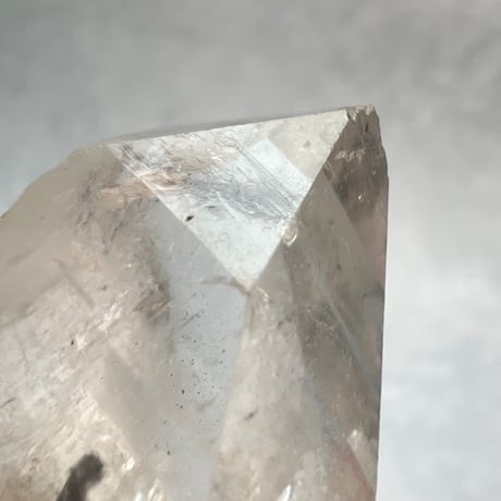 【カイラス産】天然ヒマラヤ水晶バチカン付きペンダントトップ⑦/Kailash Himalayan Quartz Pendant Top